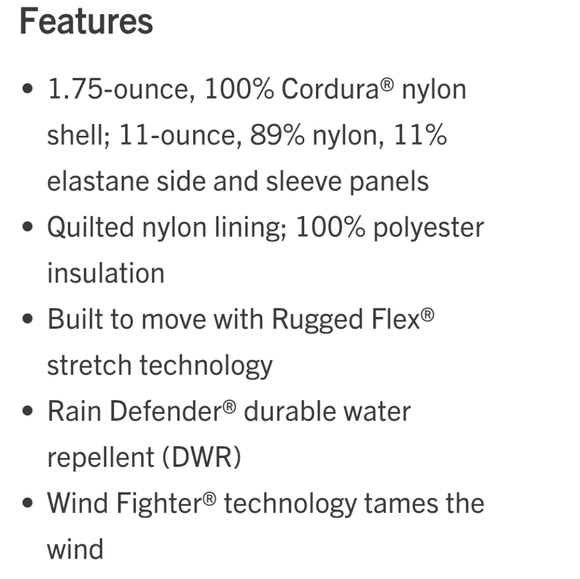 Women's Carhartt Reversible Rain & Wind Resistant Quilted Fleece Vest Wine Med - Picture 15 of 15